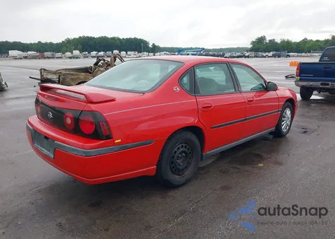 2004 Chevrolet Impala from USA, damaged, VIN 2G1WF52E249311478